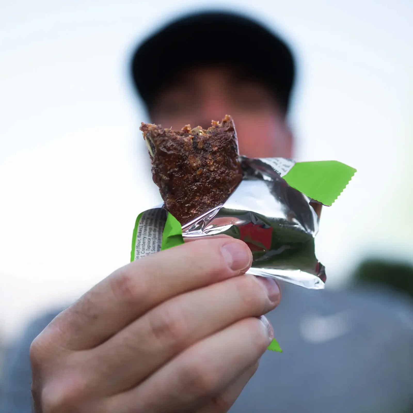 Krono Nutrition Energy Bar Apple & Maple - Single Bar opened