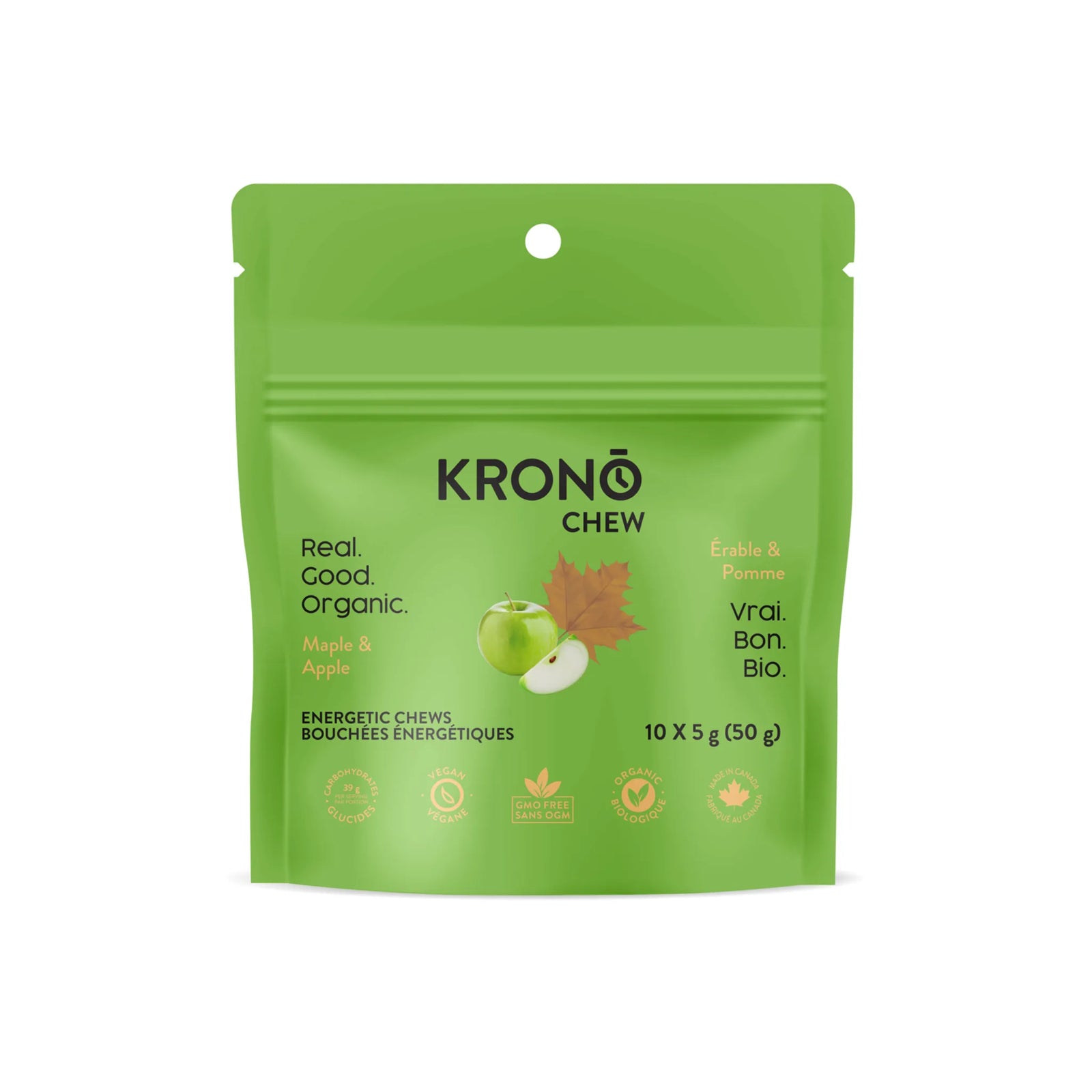 Krono Nutrition Energy Chews Maple & Apple