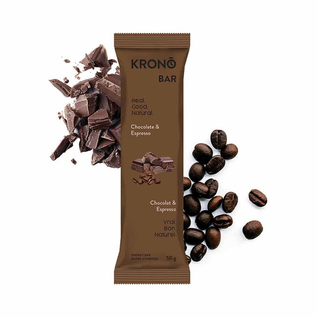 Krono Nutrition Krono Nutrition Barres Énergie Chocolat et Espresso