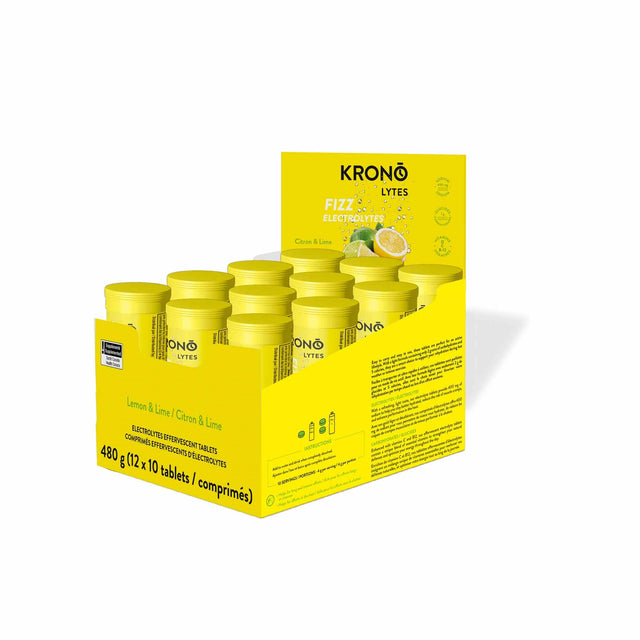 Krono Nutrition Krono Nutrition Electrolytes Tablettes Effervescentes Citron-Lime