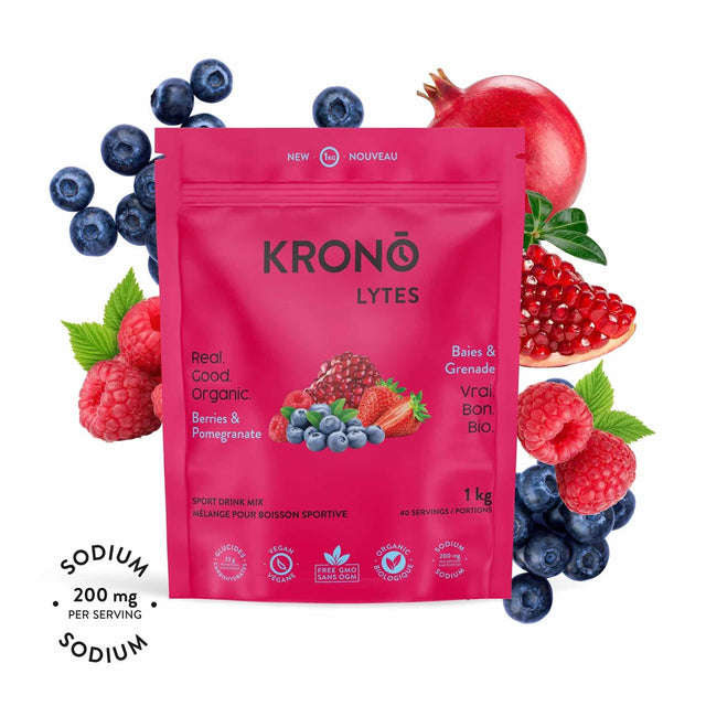 Krono Nutrition Krono Nutrition Electrolytes baies & grenade
