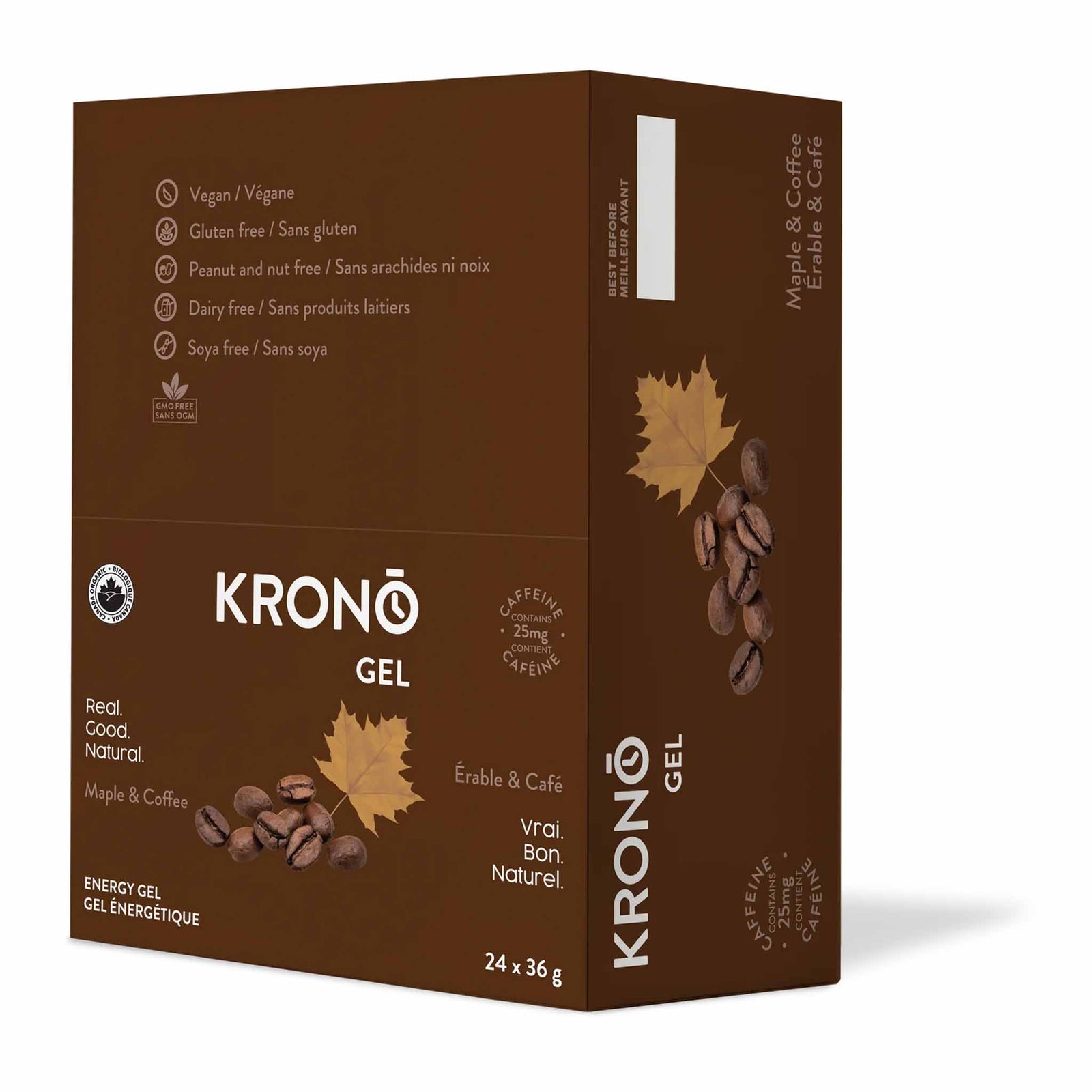 Krono Nutrition Krono Nutrition gel énergétique érable et café