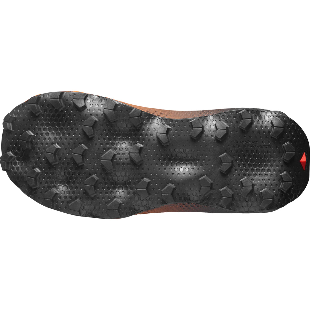 Salomon Ultra Glide 4 chaussures de course à pied trail femme – Huckleberry / Black / Red Orange (vue produit 4)