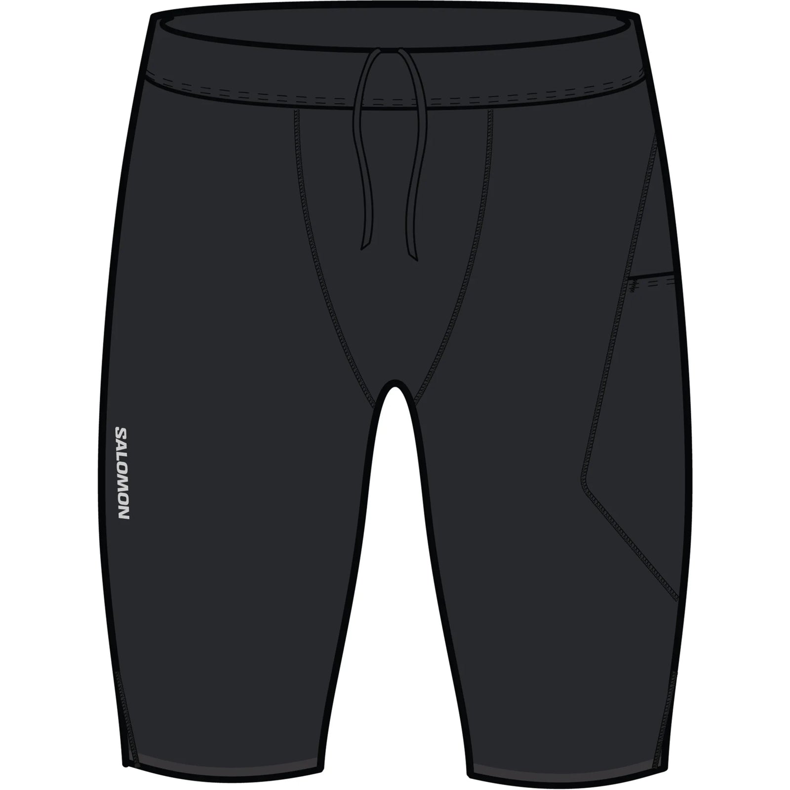 Salomon Sense Stow cuissard de course 9 po pour homme - Deep Black