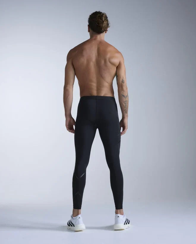 2XU leggings de compression sport de course à pied homme - Noir / Noir