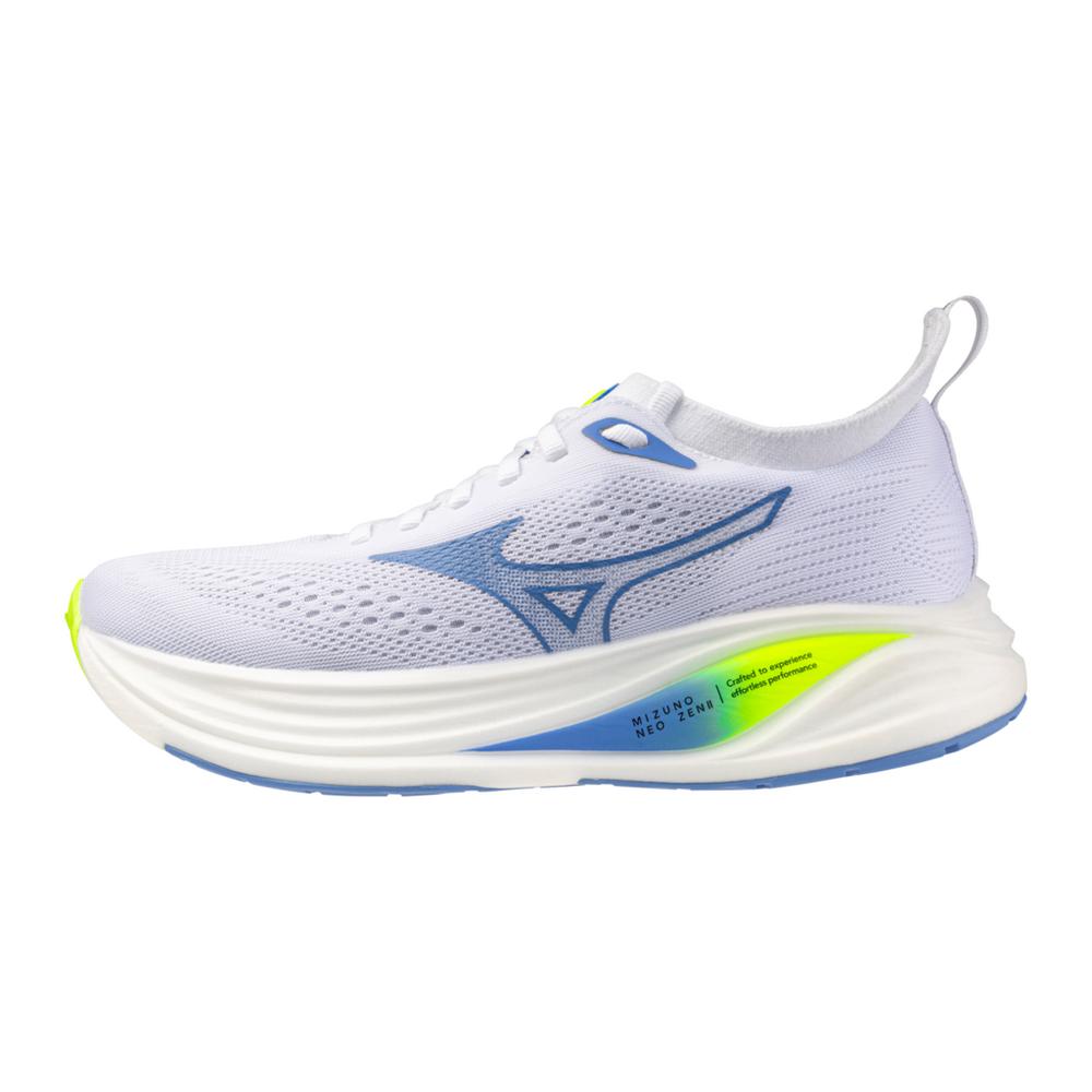 Mizuno Neo Zen 2 chaussures de course à pied pour femme - White / Ultramarine