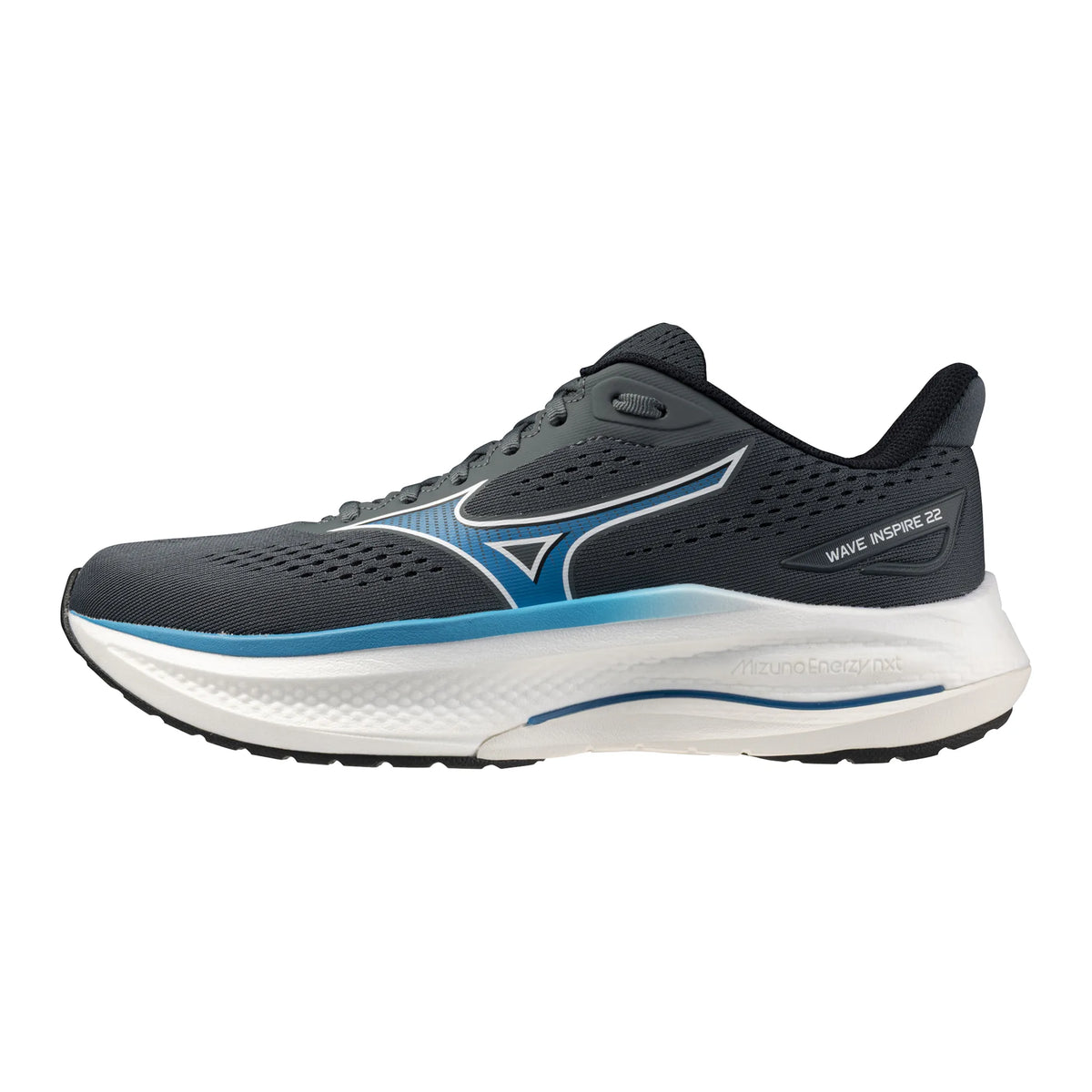 Mizuno Wave Inspire 22 Men's Running Shoes - Dark Slate / Blue Jewel