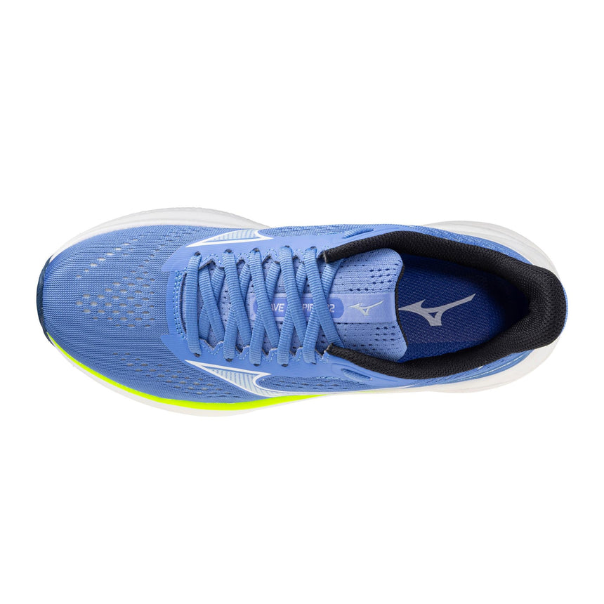 Mizuno Wave Inspire 22 chaussure de course à pied femme -Ultramarine / White