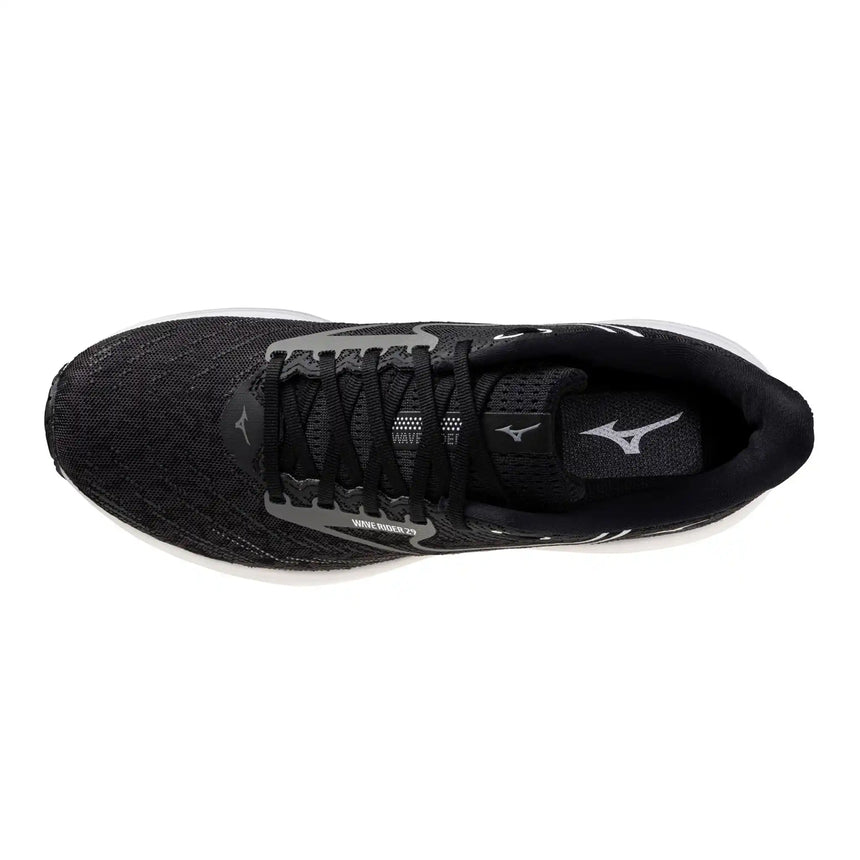Mizuno Wave Rider 29 chaussures de course homme- Black Sand / Quiet Shade