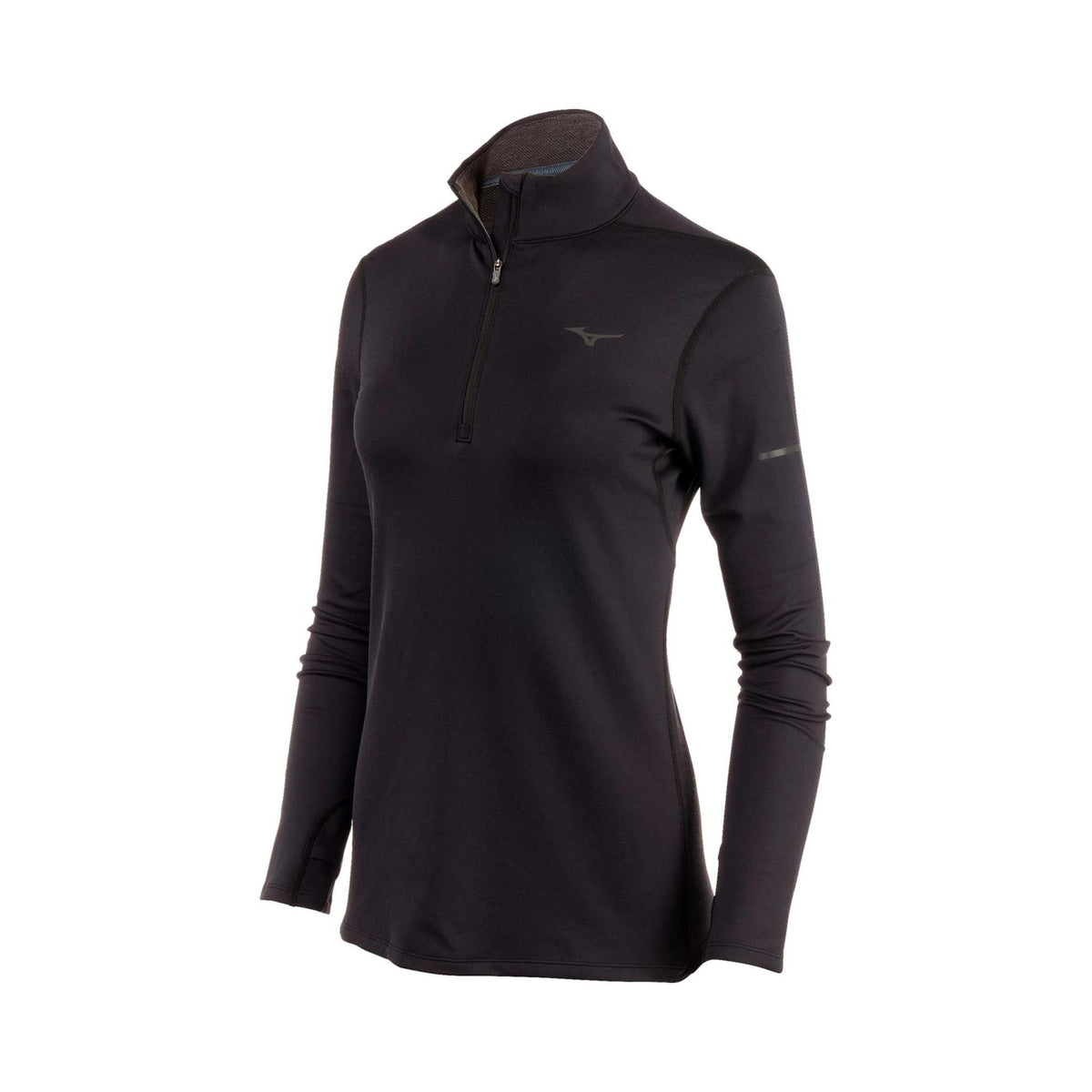 Mizuno Mizuno Breath Thermo couche de base à demi-glissière pour femme
