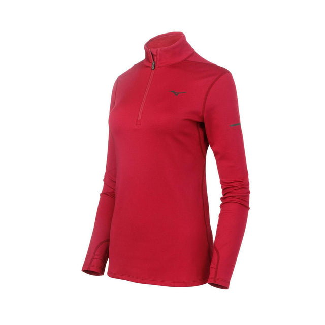 Mizuno Mizuno Breath Thermo couche de base à demi-glissière pour femme