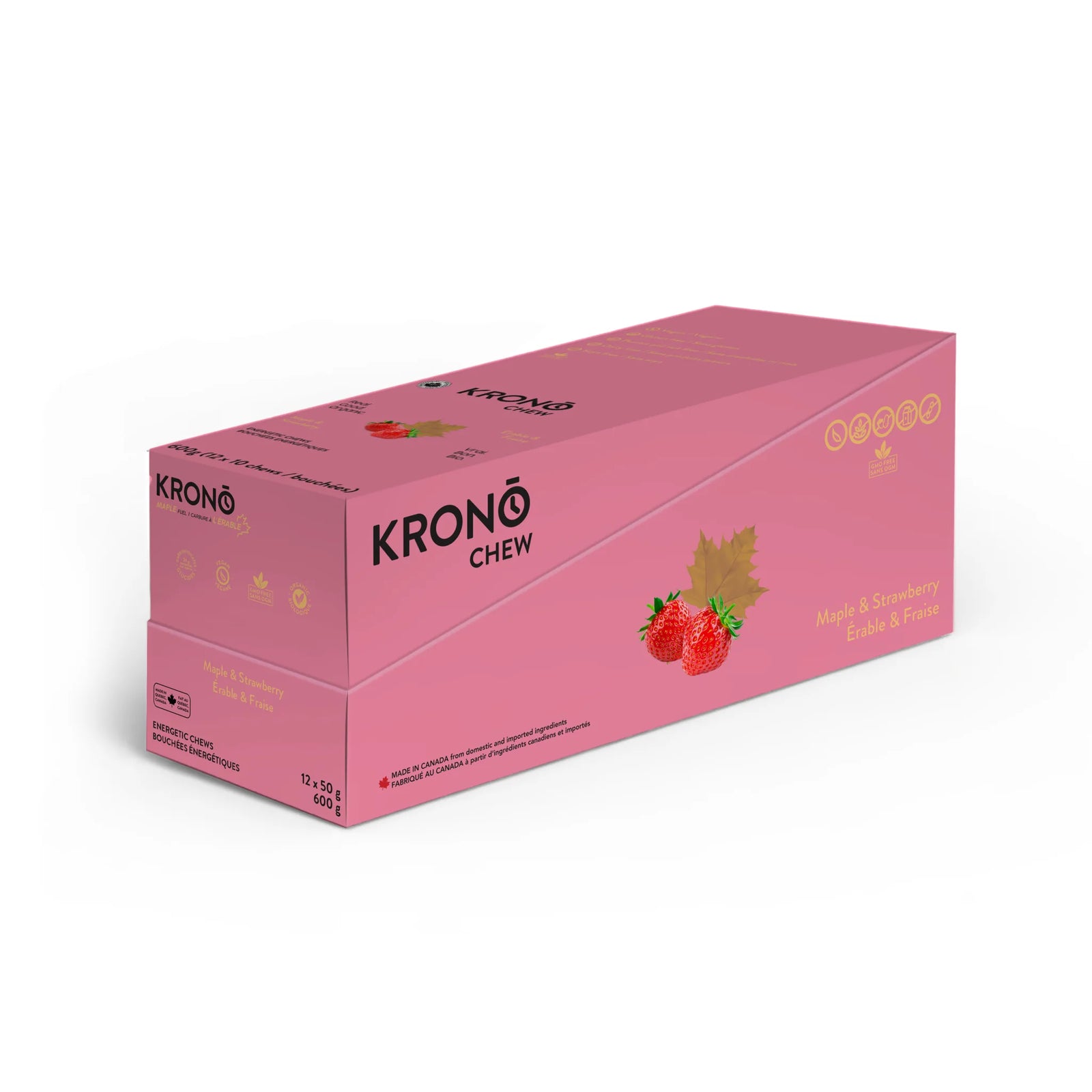 Krono Nutrition Chews Maple & Strawberry