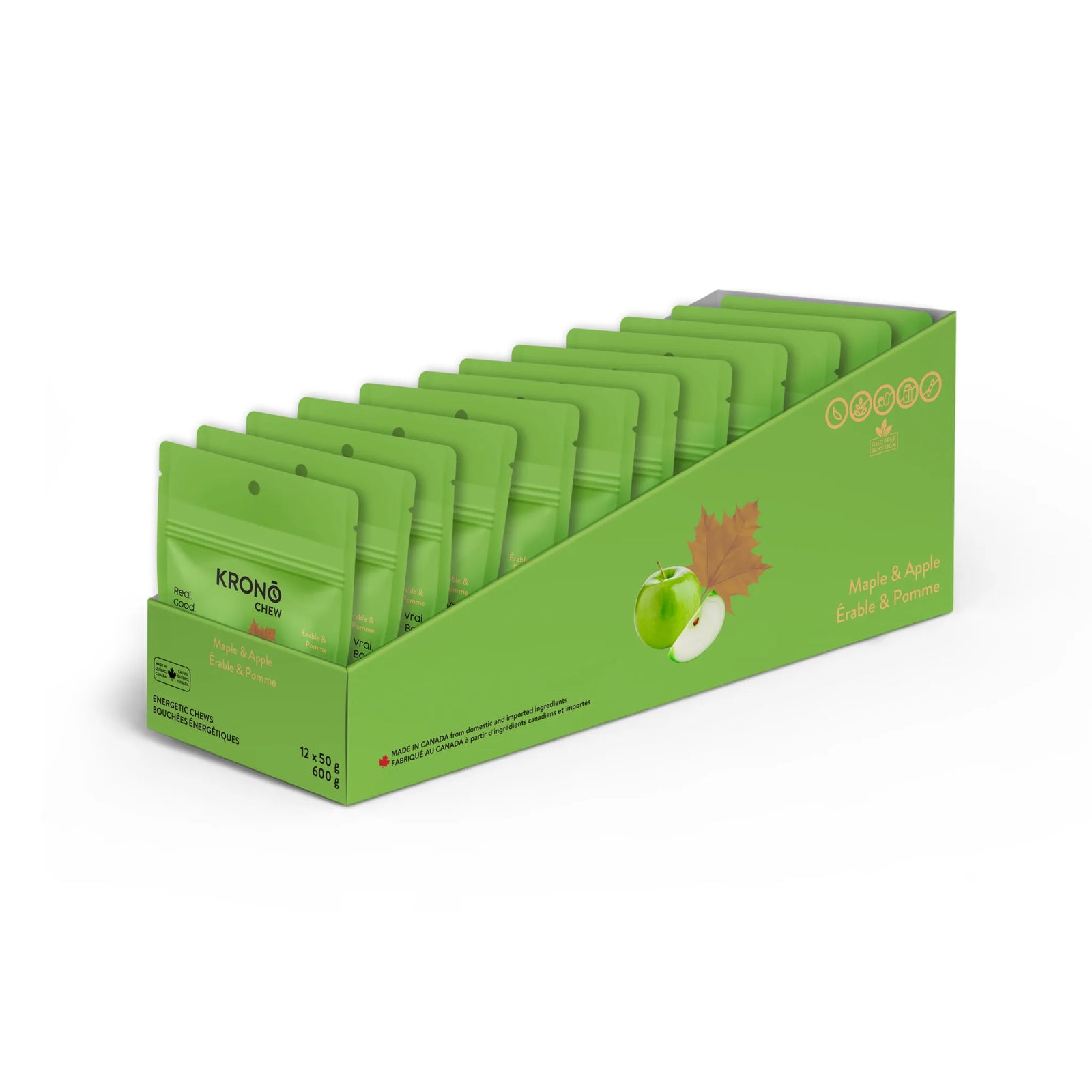 Krono Nutrition Energy Chews Maple & Apple