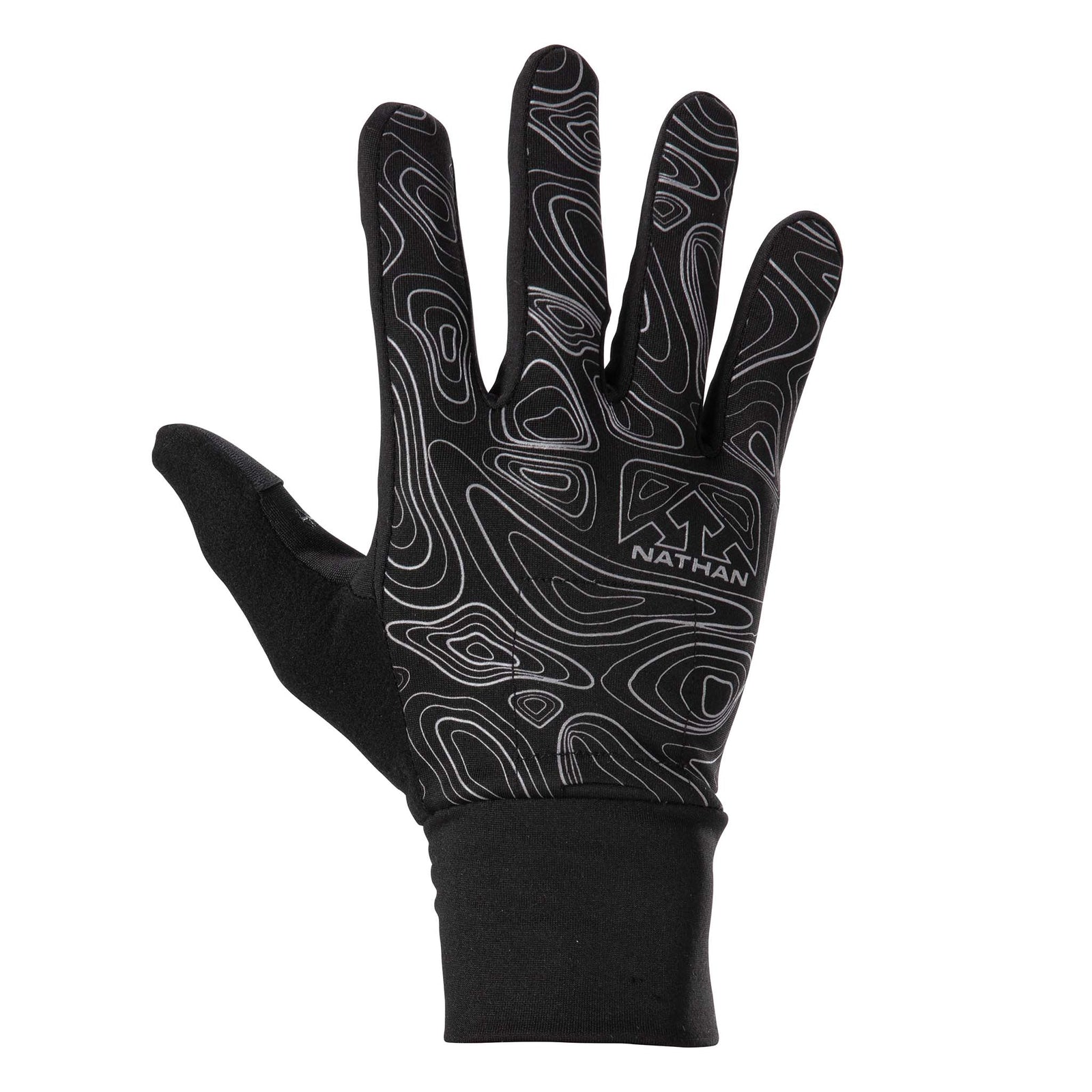 Nathan Gants de course à pied homme Nathan HyperNight Reflective