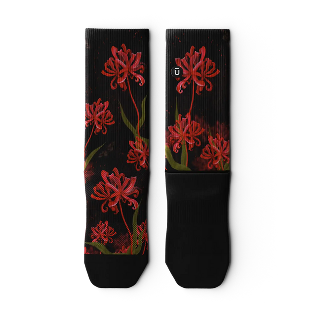 Outway Spider Lily Crew chaussette de course à pied unisexe