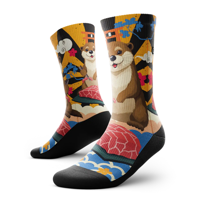 Outway Wagyu Waddle Crew Chaussette de course à pied unisexe