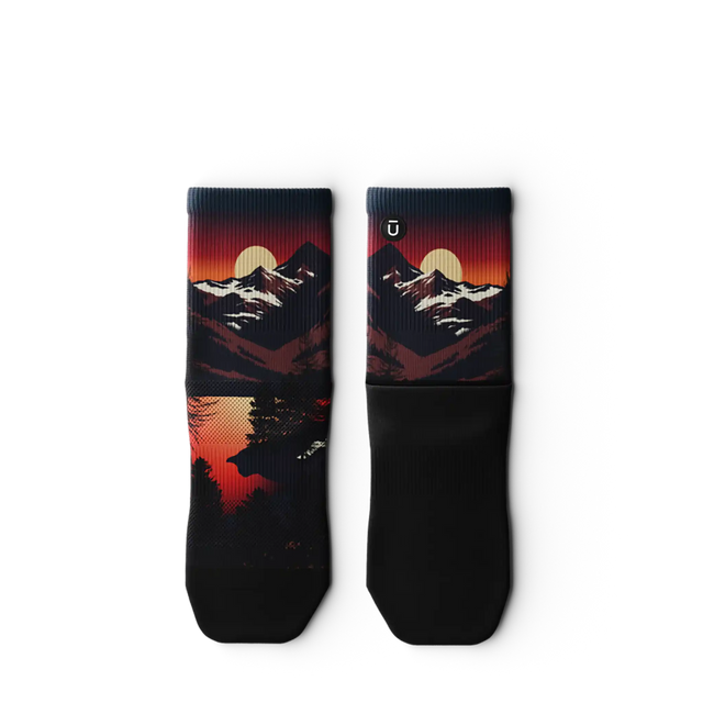 Outway Wildcrest Quarter Chaussette de course à pied unisexe
