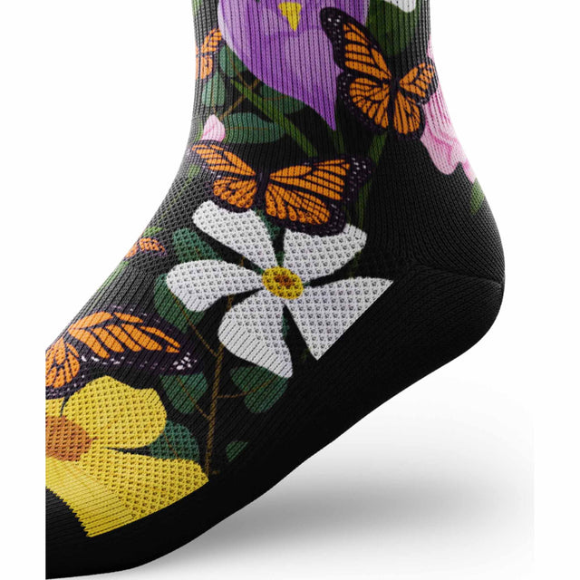 Outway Outway Bloomscape Crew Chaussette de course à pied unisexe