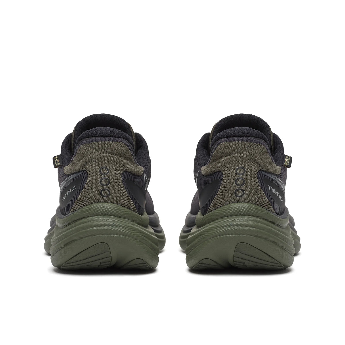 Saucony Triumph 24 GTX chaussures de course à pied homme - Ebony / Fatigue