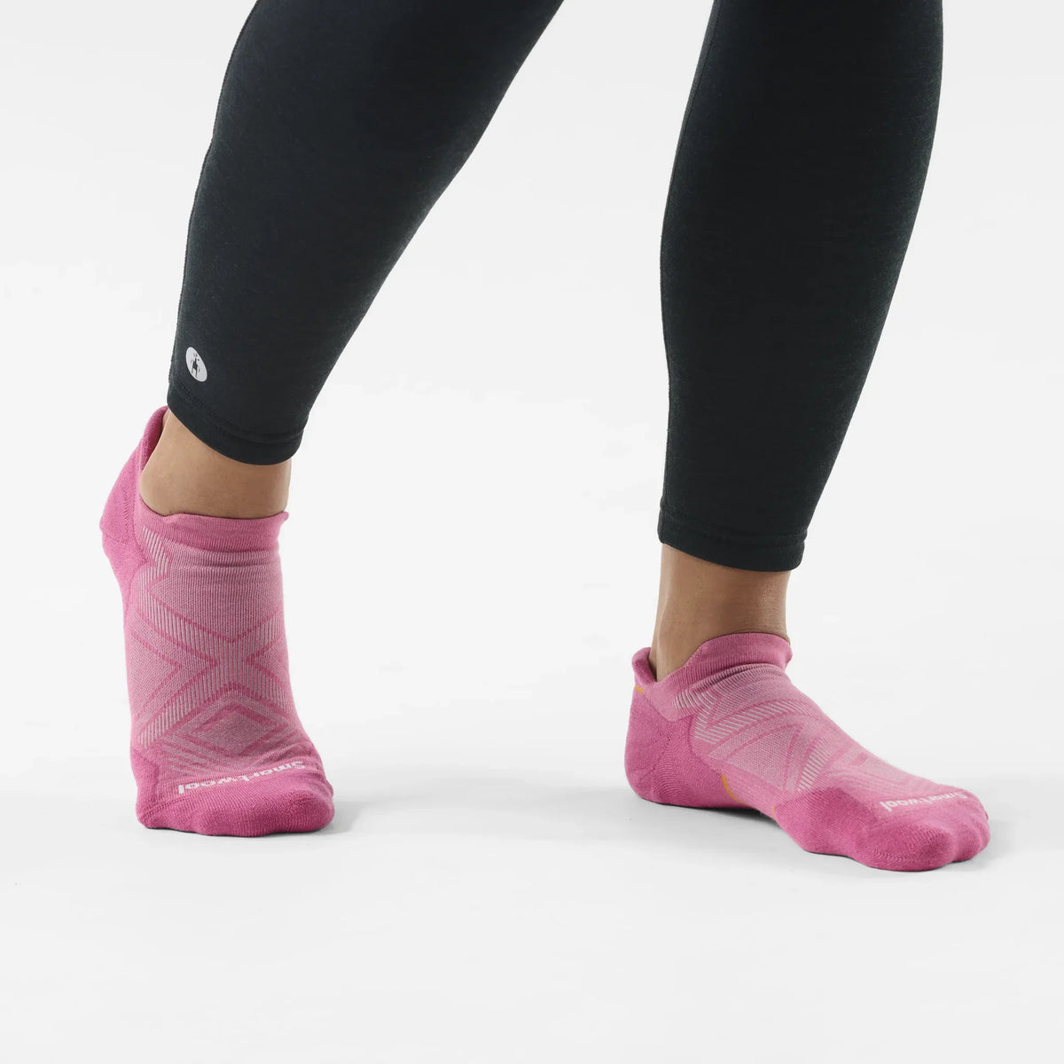 Smartwool Run Targeted Cushion chaussettes basses de course femme - Rose jardin, deuxième vue