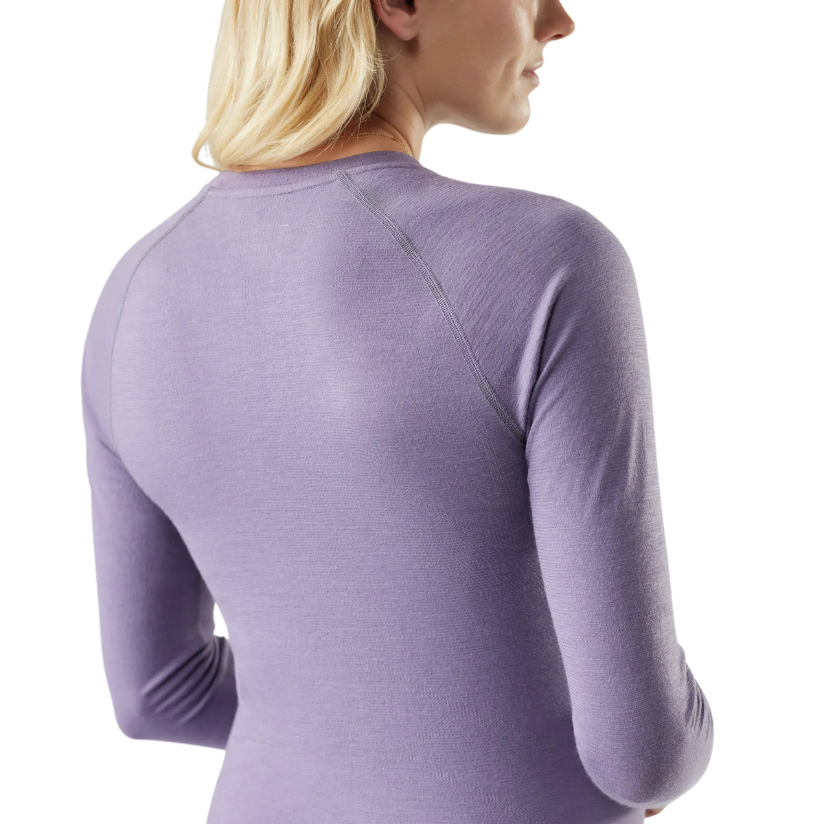 Smartwool Intraknit All-Season Merino haut de base pour femme – Tempête violette (vue détaillée 2)