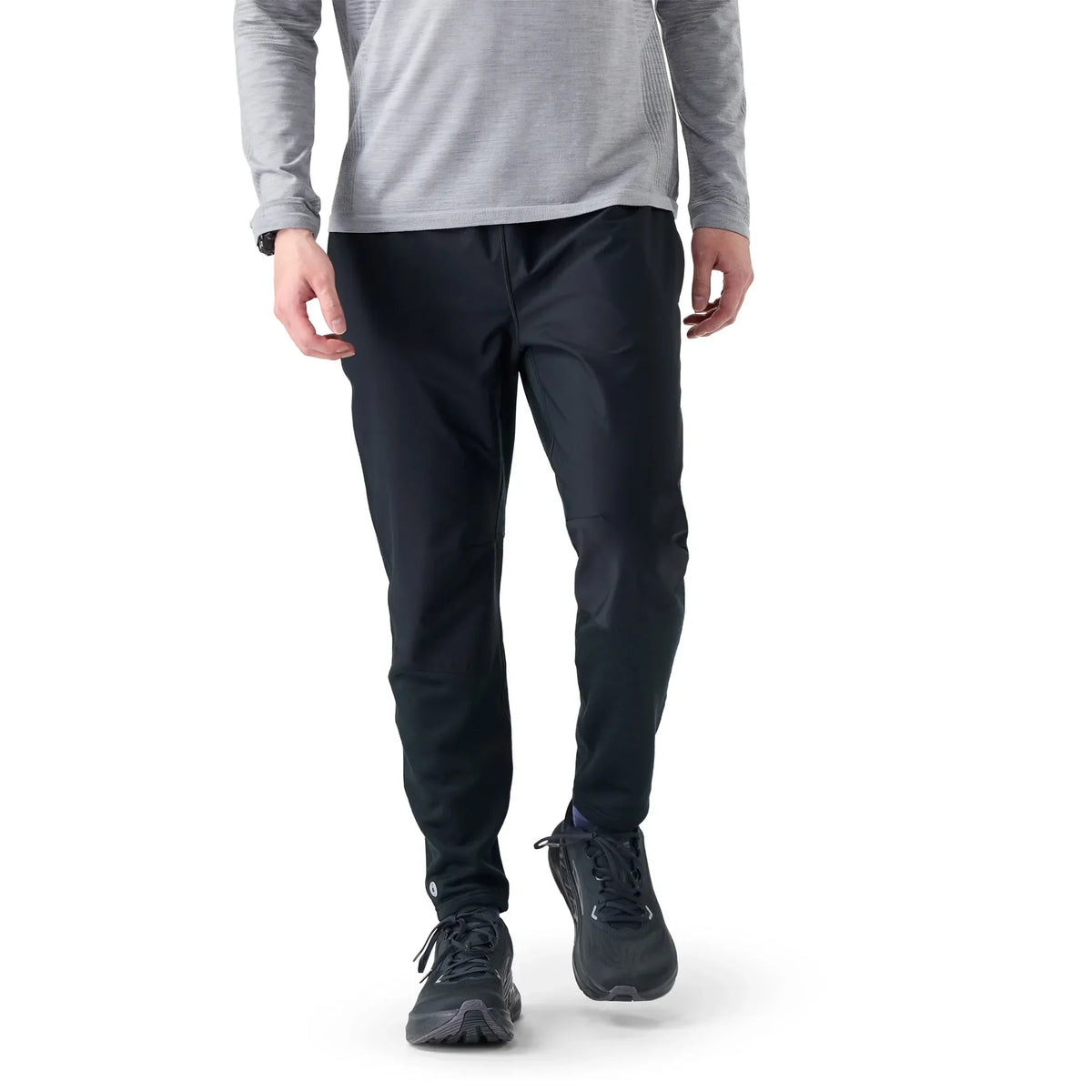 Smartwool Active Fleece pantalon coupe-vent pour homme – Noir (vue principale)