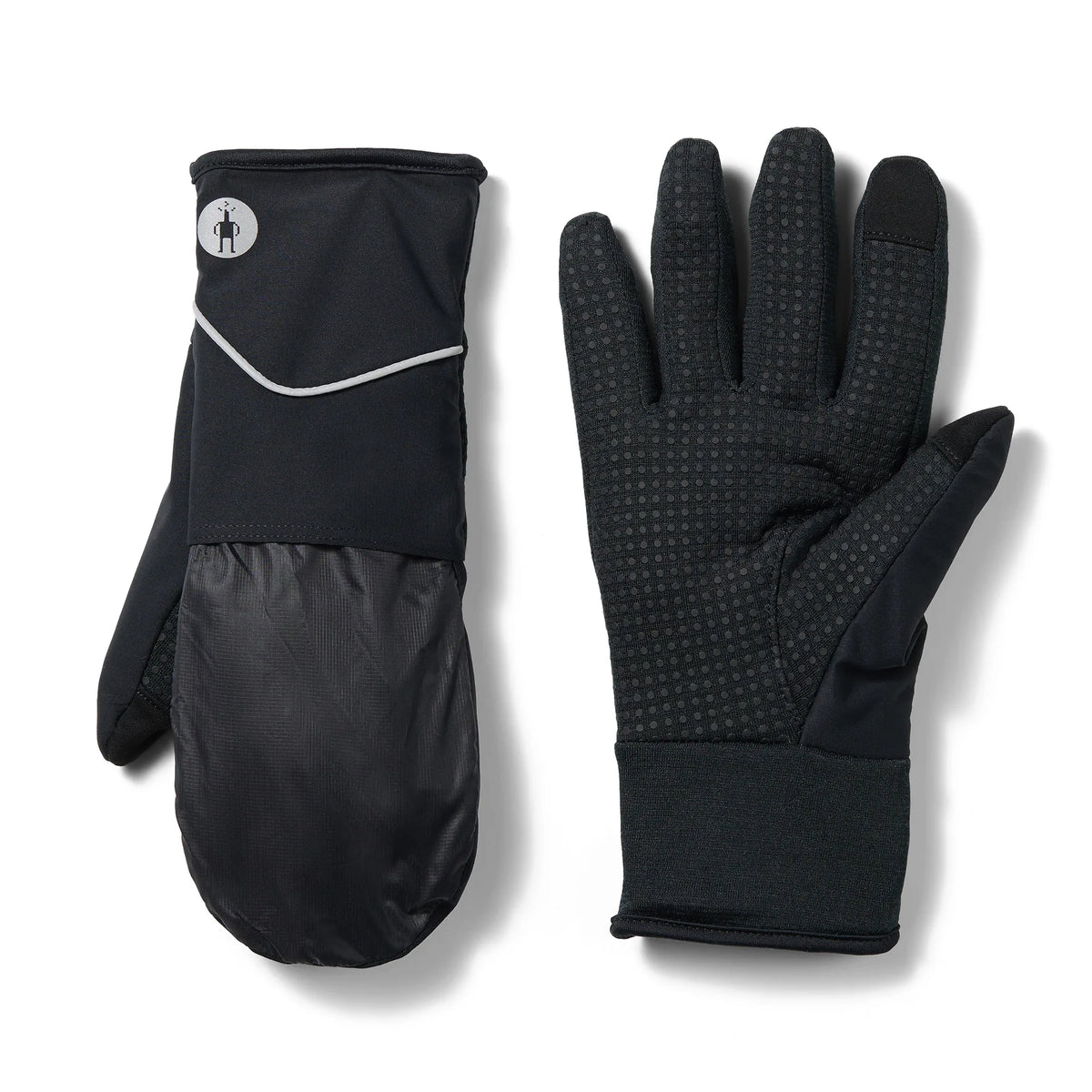 Mitaines coupe-vent Smartwool Active Fleece unisexe - Noir, troisième vue