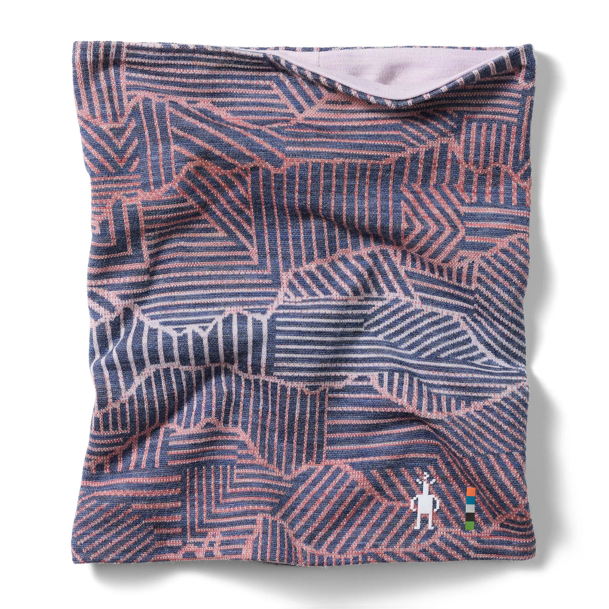Cache-cou Smartwool Thermal Merino réversible unisexe - Nightfall Linear Peaks