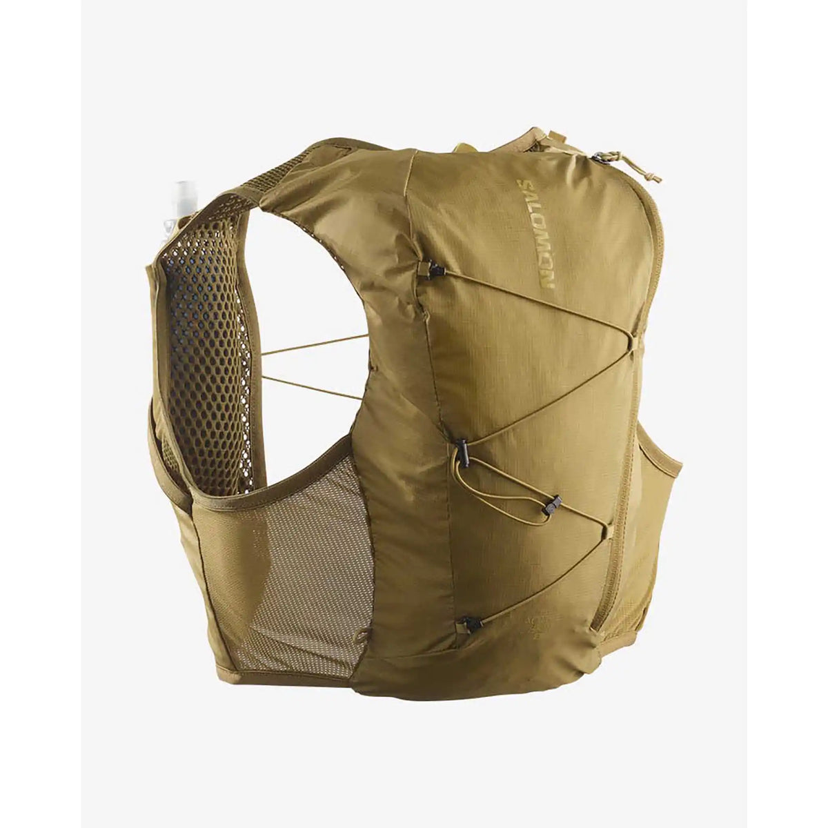 Salomon Active Skin 8 veste d'hydratation de course à pied - Brilliant Olive / Willow