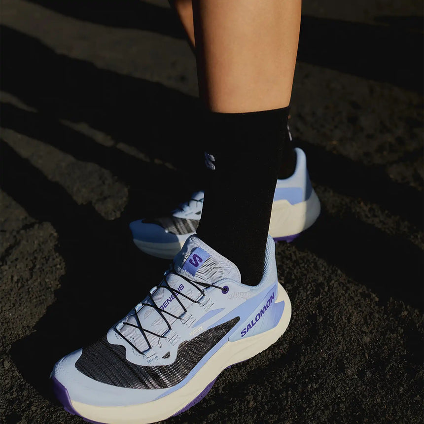 Salomon Genesis chaussures de course à pied trail femme - Brunnera Blue / Persian Jewel / Deep Blue