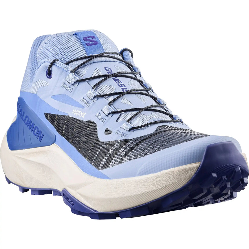 Salomon Genesis chaussures de course à pied trail femme - Brunnera Blue / Persian Jewel / Deep Blue
