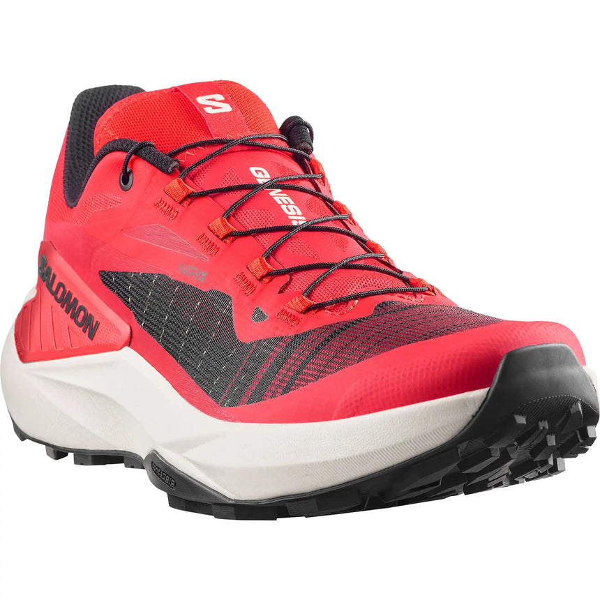 Salomon Genesis chaussures de course en sentier homme - Fiery Red / Lava Falls