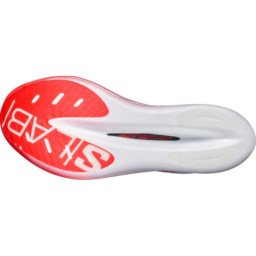 Salomon S/Lab Phantasm 3 chaussures de course à pied unisexes - White / White / Fiery Red