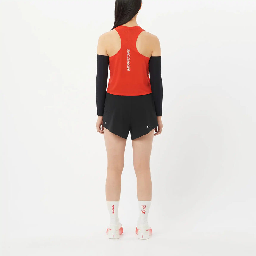 Salomon S/Lab Phantasm 3 chaussures de course à pied unisexes - White / White / Fiery Red