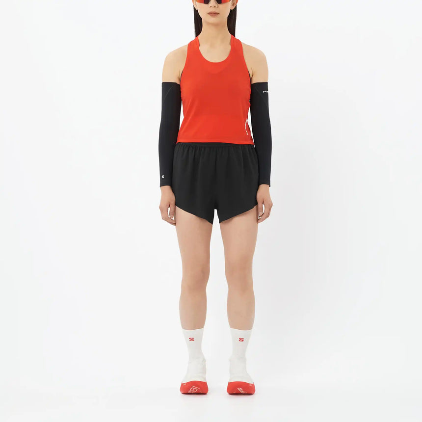 Salomon S/Lab Phantasm 3 chaussures de course à pied unisexes - White / White / Fiery Red