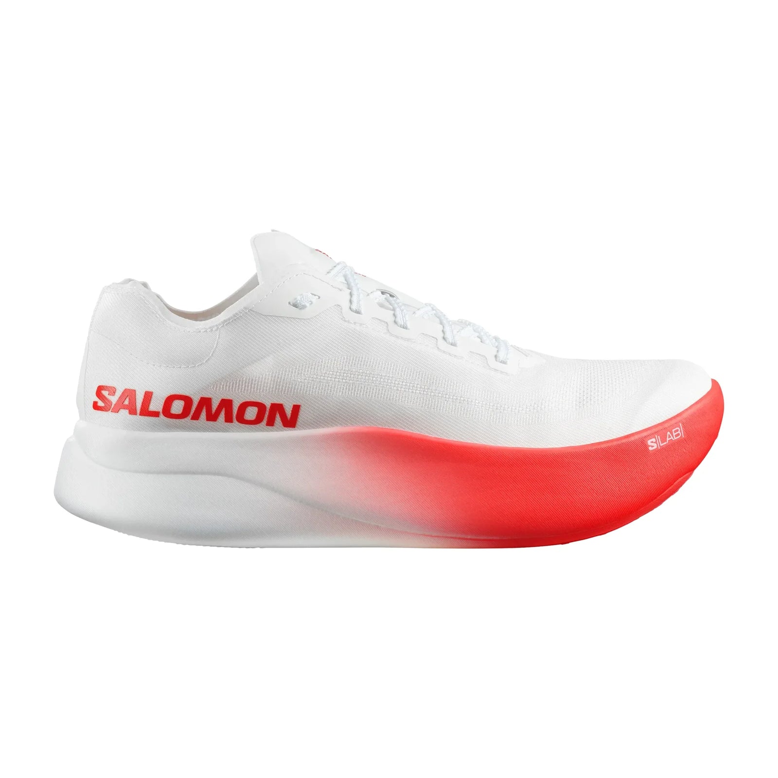 Salomon S/Lab Phantasm 3 SC Carbon Plate Running Shoes - White / Fiery Red / Fiery Red