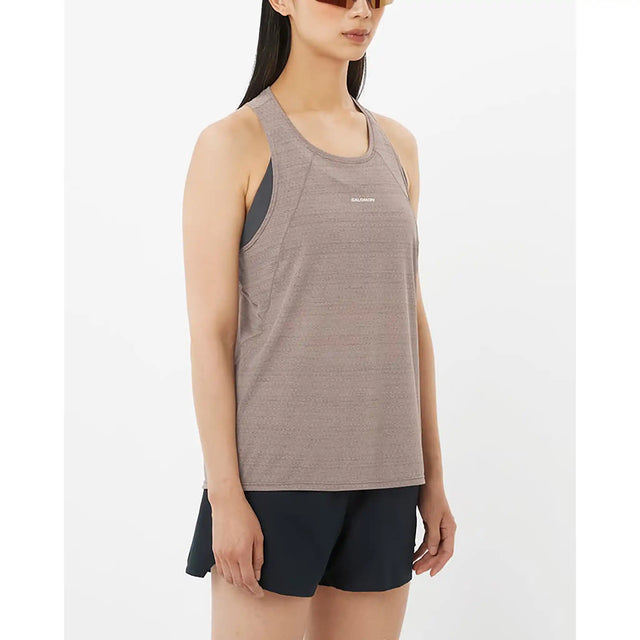 Salomon SHAKEout Air débardeur pour femme - Iron