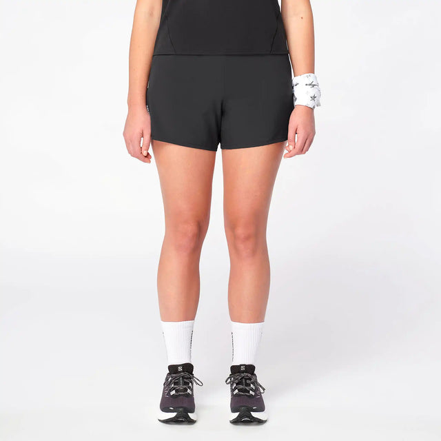 Salomon Salomon SHAKEout Core Shorts de course a pied 4 po femme - Deep Black