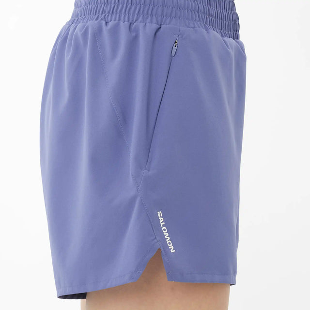 Salomon Salomon SHAKEout Core Shorts de course a pied 4 po femme - Marlin