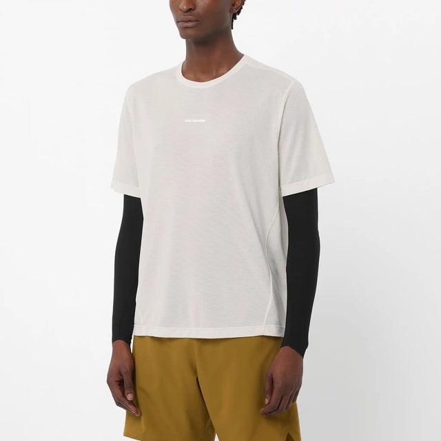 Salomon SHAKEout Core T-shirt homme - Whisper White