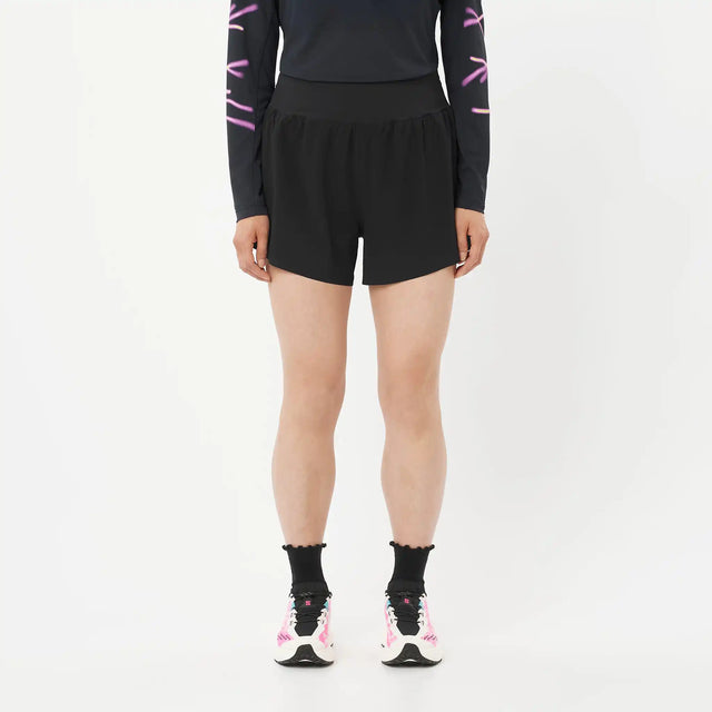 Salomon Sense Aero Stow short sport 4 pouces pour femme - Deep Black