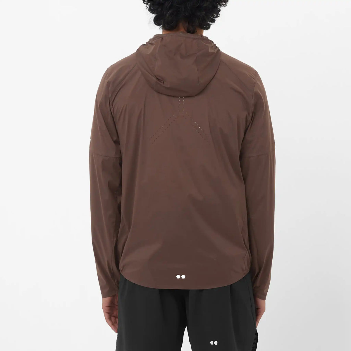 Salomon Sense Aero Wind manteau coupe-vent pour homme - Coffee Bean