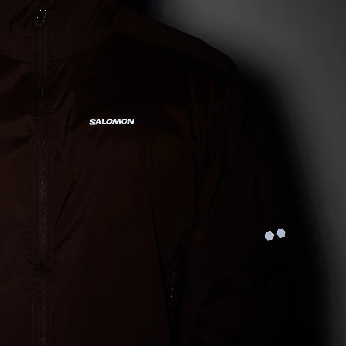 Salomon Sense Aero Wind manteau coupe-vent pour homme - Coffee Bean