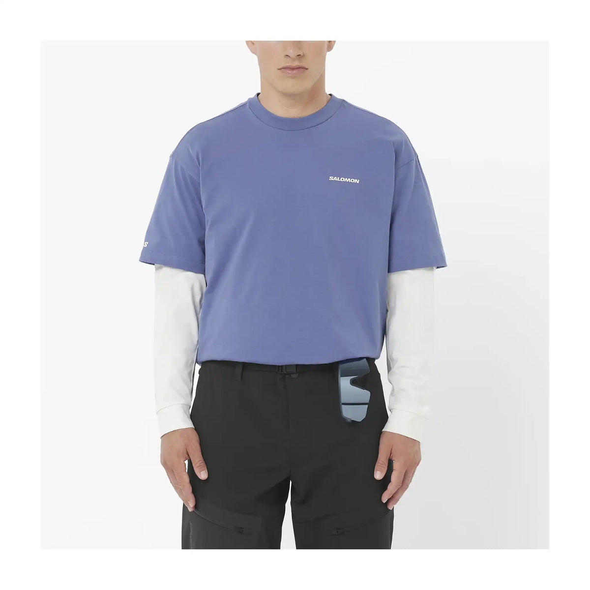 Salomon Wild Rays Graphic T-shirt à manches courtes pour homme - Marlin