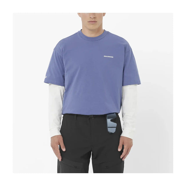 Salomon Wild Rays Graphic T-shirt à manches courtes pour homme - Marlin