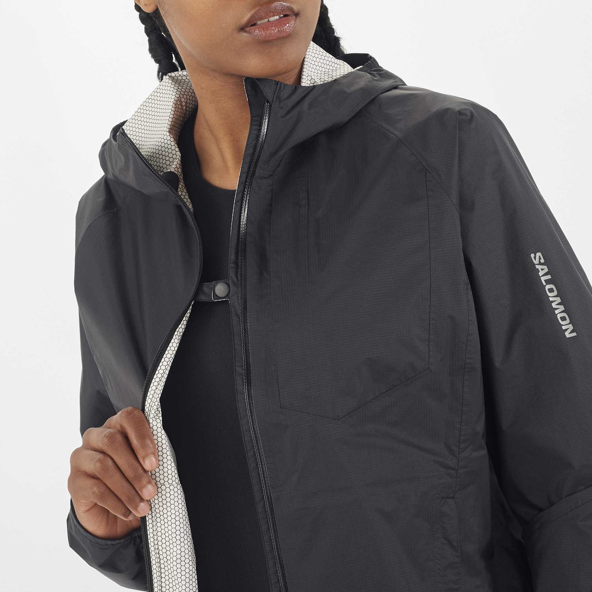 Salomon Salomon Bonatti WP manteau imperméable de course à pied pour femme