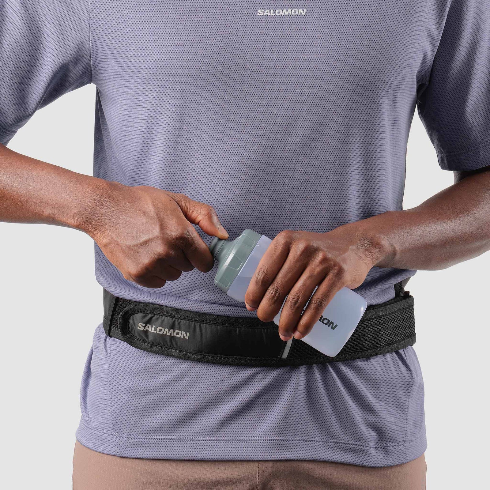 Salomon Salomon Cross Belt 2 Bottles ceinture d'hydratation de course à pied