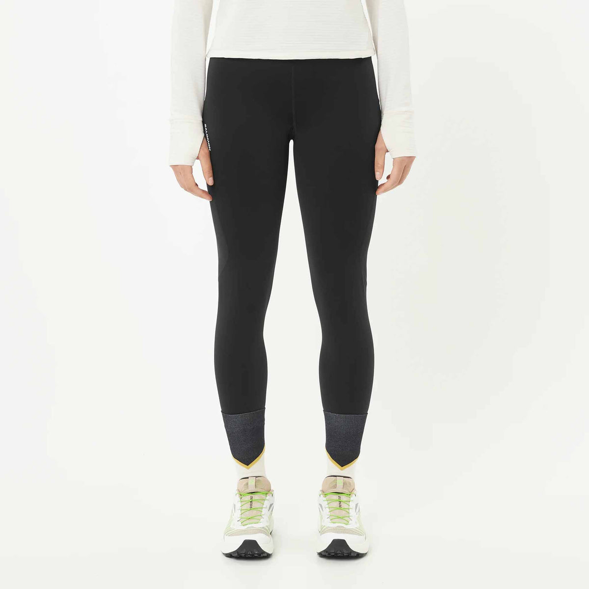 Salomon Salomon SHAKEout Core Warm leggings de course à pied pour femme
