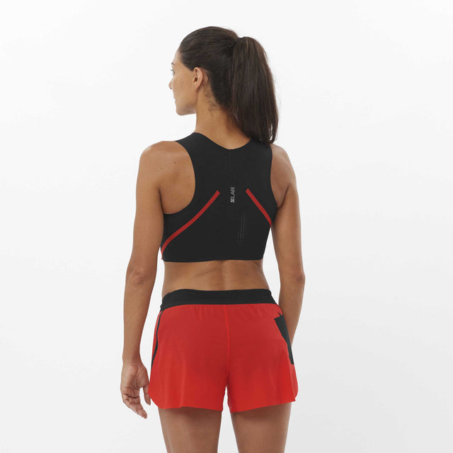 Salomon Salomon S/LAB Speed débardeur court de course à pied pour femme