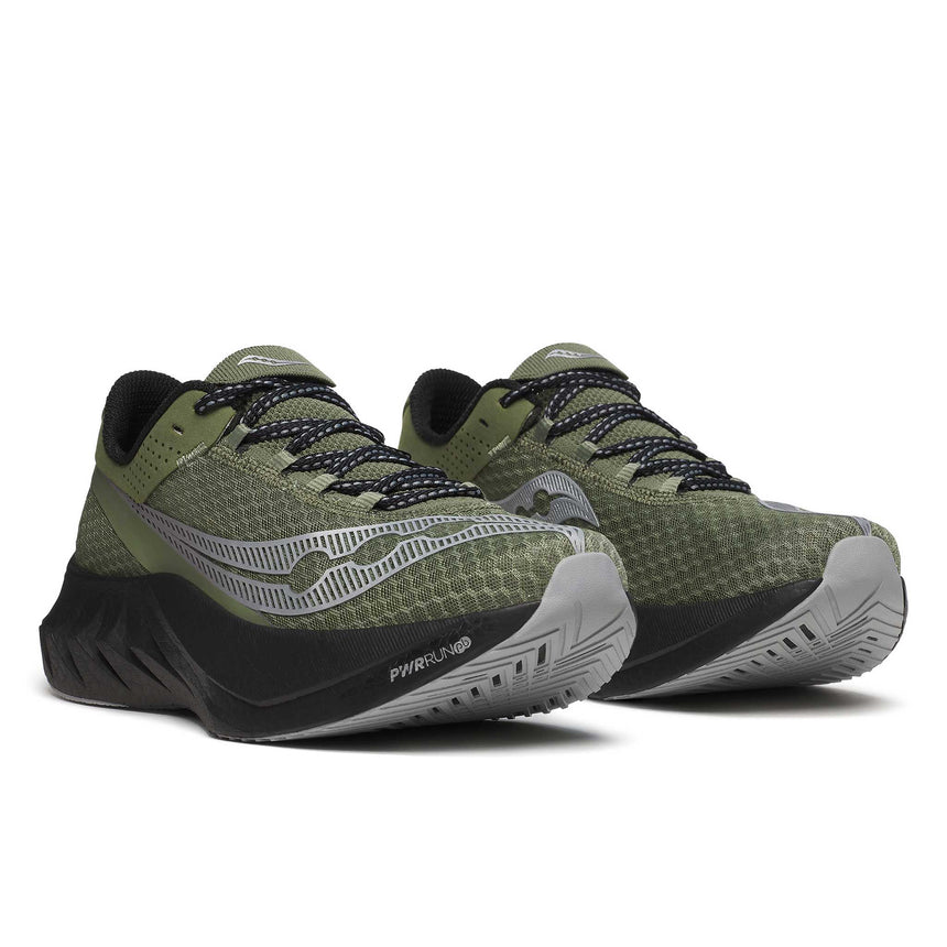 Saucony Endorphin Pro 4 Men's Running Shoes - Olivine / Black